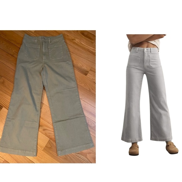 NWOT Rolla’s Stretch Sailor Jean in Green size 30 - Picture 1 of 13